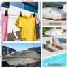 72 Pcs Tarp Clips Lock Grip, Heavy Duty Tarp Clamps