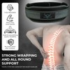 Weight Lifting Belt Double Strength 5.5 Padded Neoprene Back Gym