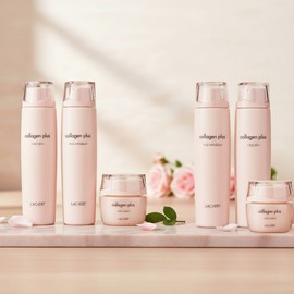 Laquevert Collagen Plus Vital 3 types (skin + emulsion + cream) x 2 individual items / 라끄베르 콜라겐 플러스 바이탈 3종 (스킨+에멀전+크림) x2개 단품