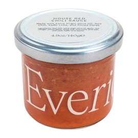 EVERIDAY House Red Chili Sauce | Hot Sauce Alternative with Citrus Notes | Made with Extra Virgin Olive Oil | All-Natural, Gluten-Free, Vegan, Whole30 Approved | Perfect on Everything | 4.9 oz