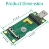 Mini PCI-E to USB Adapter With SIM card Slot for