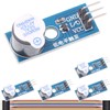 DAOKAI 5pcs Beep Sound Alarm Sensor Module Active Buzzer DC