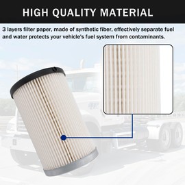 Coimoviol 24009059 Fuel Water Separator Filter Compatible with Volvo D11 D13 D13TC Mack MP7 MP8 MP8, Part Number 24009058 FS20313