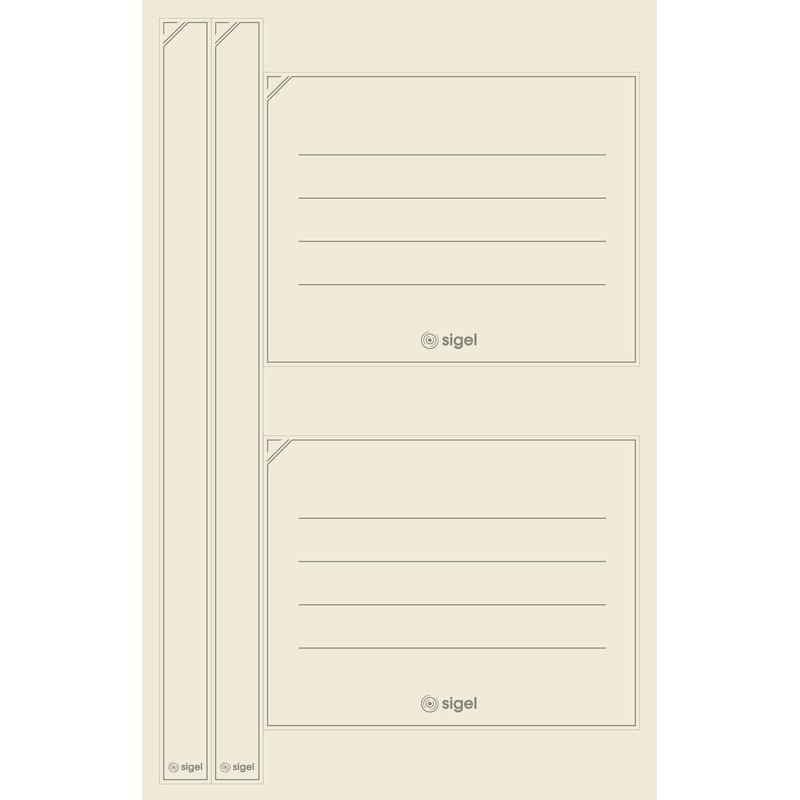 Sigel Hardcover Dot Grid Notebook with Elastic Closure, Black, A5