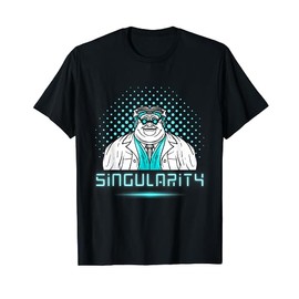 Singularity Generative AI Black Hole Turing Test AI T-Shirt