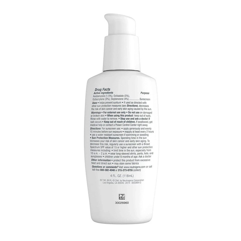 Neutrogena Oil Free Face Moisture SPF 15 118 ml. -