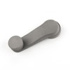 LST 2x Window Crank Handle Lever Grey Front Rear Left
