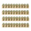 sourcing map 4 Pcs Terminal Ground Bar, 10 Positions Screw