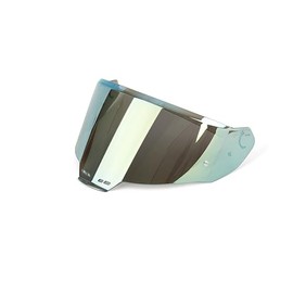HAX Full Face Motorcycle Helmet Visor Shield for Force Series Chrome Mirror