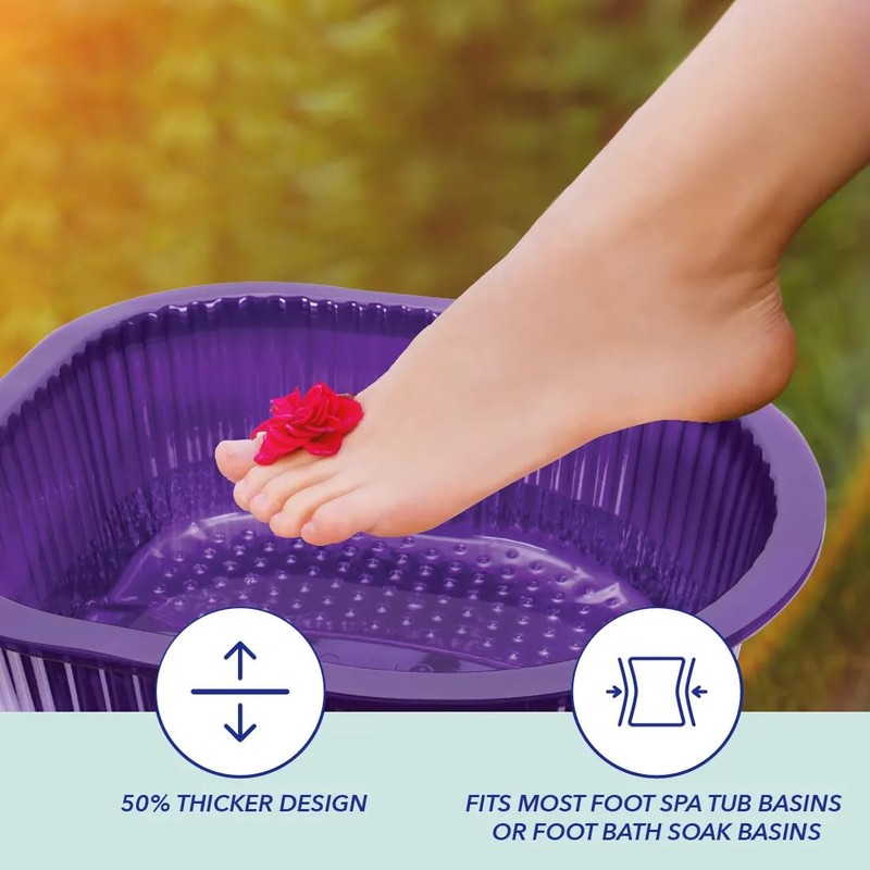 ForPro Universal Pedi Bath Liners - 50% THICKER - Fit
