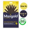 6 x Gardening Rubber Gloves Extra Tough & Non-Slip Grip