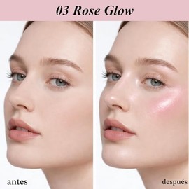 UCANBE Sparkle Bomb - Resaltador horneado, maquillaje iluminador en polvo, paleta iluminadora de alto brillo para cara y cuerpo, ligero y para constru