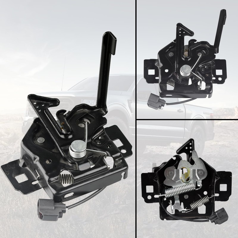 E-Vniko Front Bonnet Lock Hood Latch Compatible with Ford F150