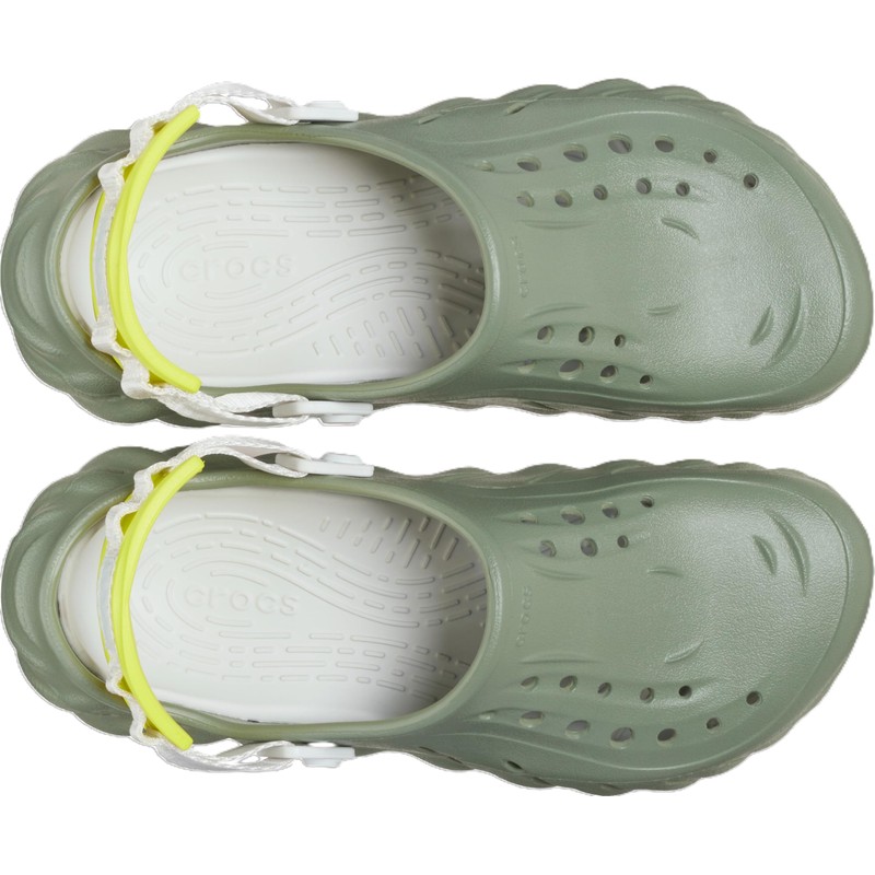 Crocs Unisex Echo Clog, Moss, 5 US Men