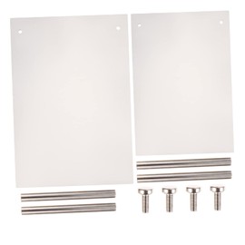 SAFIGLE 2Pcs Acrylic Nail Display Board False Nail Tip Showing Holder for Nail Art Design for Salons and Home Use for Color Blending and Mixing