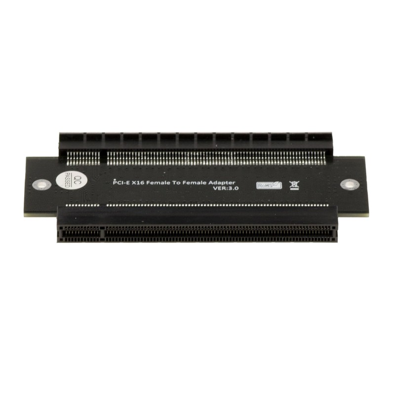 KALEA-INFORMATIQUE PCI Express x16 Riser Gender Changer Adapter Female to