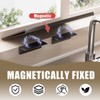 Penwlled Window Sill Extender Plate, 15.8inch Carbon Steel Storage Shelf,