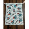 Sanrio x Daiso Hangyodon Drawstring Mini Tote Bag