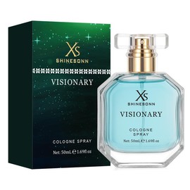 SHINESONN Visionary Men's Cologne Spray. Top notes are white magnolia, lemon and orange; middle notes are bergamot, lavender and rosemary; base notes are jasmine, sandalwood and mint. 50mL (1.69 fl. oz). Sweet floral perfume, release your charming breath