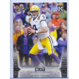 Leaf Joe Burrow 2020 X Rookie Card #01! LSU Tigers - Heisman Trophy Winner!