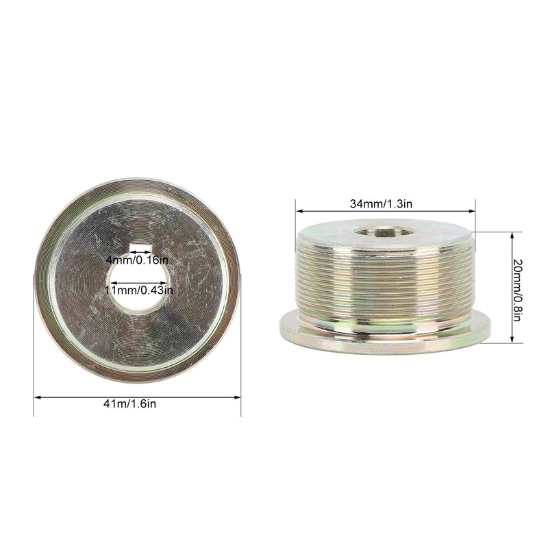 Left Drive Freewheel Adapter Iron Easy To Install Bike Spare