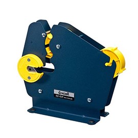 WOD ET-808K Metal Constructed Wide Neck Poly Bag Sealer Taper Dispenser with Trimmer Blade - Ideal for Sealing Large Volume UPVC Bags: Fits Up to 3/4 in. Wide (Holds 3 in. Core) 1-Pack