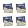 Gita 수면 코로숨 밴드 x 60매 4개 Sleep Nose Breathable
