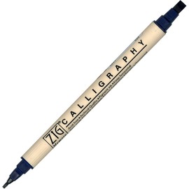 Kuretake MS-3400-035 ZIG Memory System Calligraphy Navy