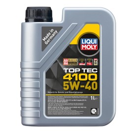 Liqui Moly Top Tec 4100 SAE 5W-40 | 1 L | Synthesis Technology Motor Oil | SKU: 3700