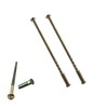 M4 x 90mm Brass Slotted Bolt and Carriage Dead Sleeve