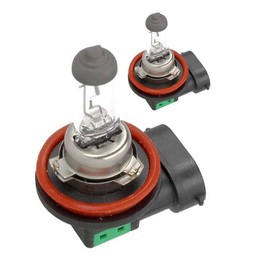 CARALL Halogen Bulbs 12 V for Cars (H8 12 V 35 W PGJ19-1) Pack of 2