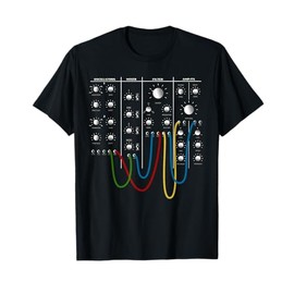 Analog Modular Synthesizer Panel Electronic Musician T-Shirt