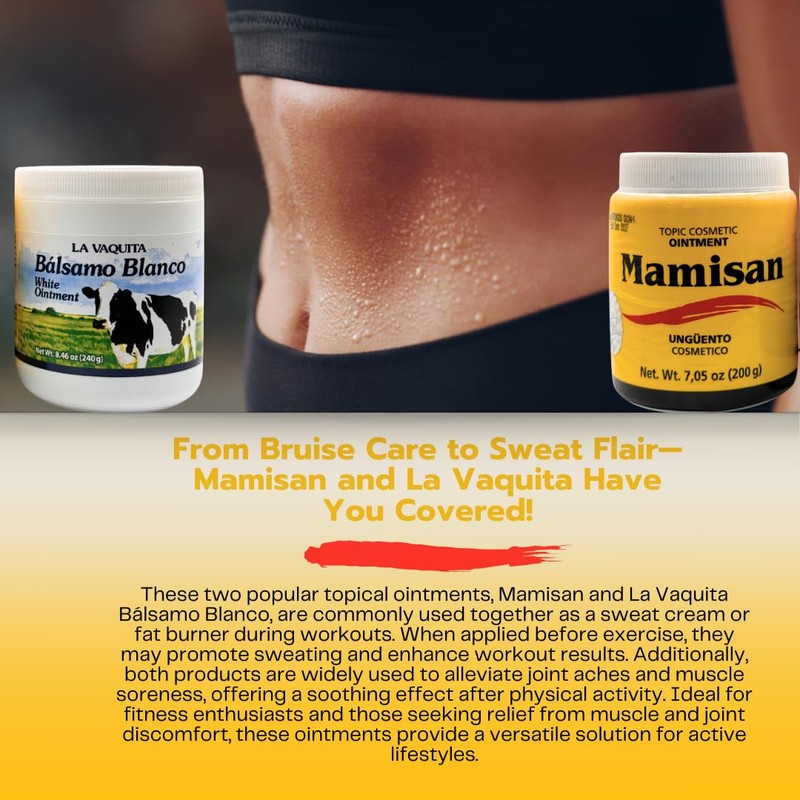 La Vaquita Bálsamo Blanco (240g) & Cosmetic Ointment (200g) –