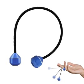 Fidget Beads, Metal Fidget Toy EDC Anxiety Relief Toy for Men Women Teens Skill Players Stress Relief Toys(A-Blue)