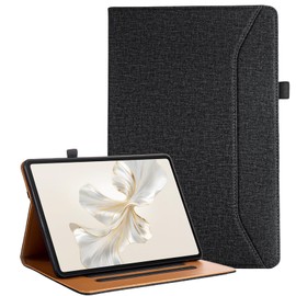 Vakarey Honor Pad 9 Case 2024, for Honor Pad 9 12.1 Inch Case, Shockproof with Hand Strap, Black