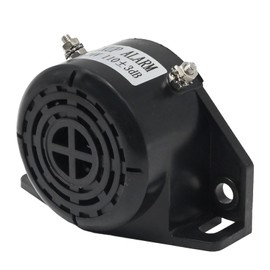 DUZFOREI Backup Alarm 12V -48V 110dB Universal Fit Heavy-Duty Backup Reverse Warning Beeper for Truck Vehicle Van Freight Lorry Heavy Equipment