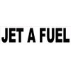 StickerTalk Jet A Fuel Vinyl Sticker, 12 inches by 3