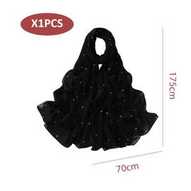 1 Piece Chiffon Scarf, Women'S Silk Scarf, Ele And Simple Scarf, Dressing Accessories, Thin And Comfortable Shawl.
