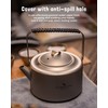 Boundless Voyage 380ml Titanium Teapot with Filter Tea Kettle Stovetop