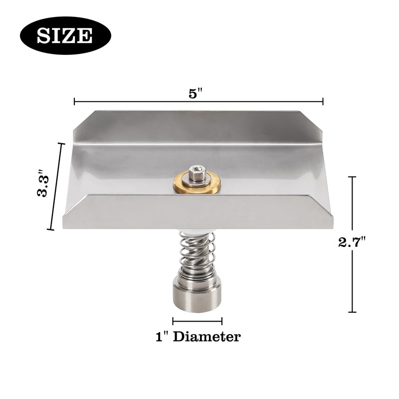 Rectangular Eliminator Spinner Plate Fits for Any Deer and Game