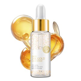 Shefave 24K Gold Snail Serum, Schneckensekretfiltrat Gesichtsserum, Anti-aging Serum für Reduzierung Feiner Linien, Skincare Serum mit Hyaluron, Niacinamid Schneckenschleim Serum, 30ml