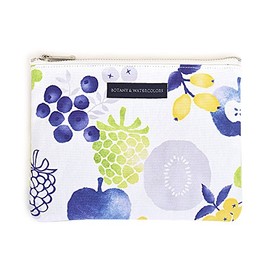 フラットポーチ フルーツインブルーム レディース 女性 おしゃれ かわいい W1501000