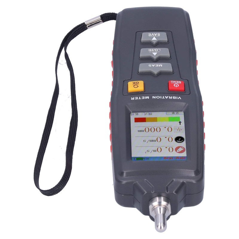 Tester Digital Logger Accelerometer de,WT63B Portable Vibration Meter Tester Color