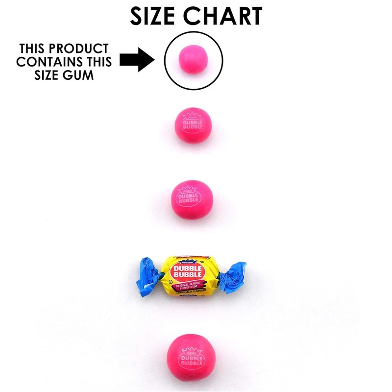 Dubble Bubble Gumball Machine Refill - More than 3 Pounds