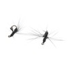 40PCS Fly Fishing Flies Kit Realistic Black Ant Hand Knitting