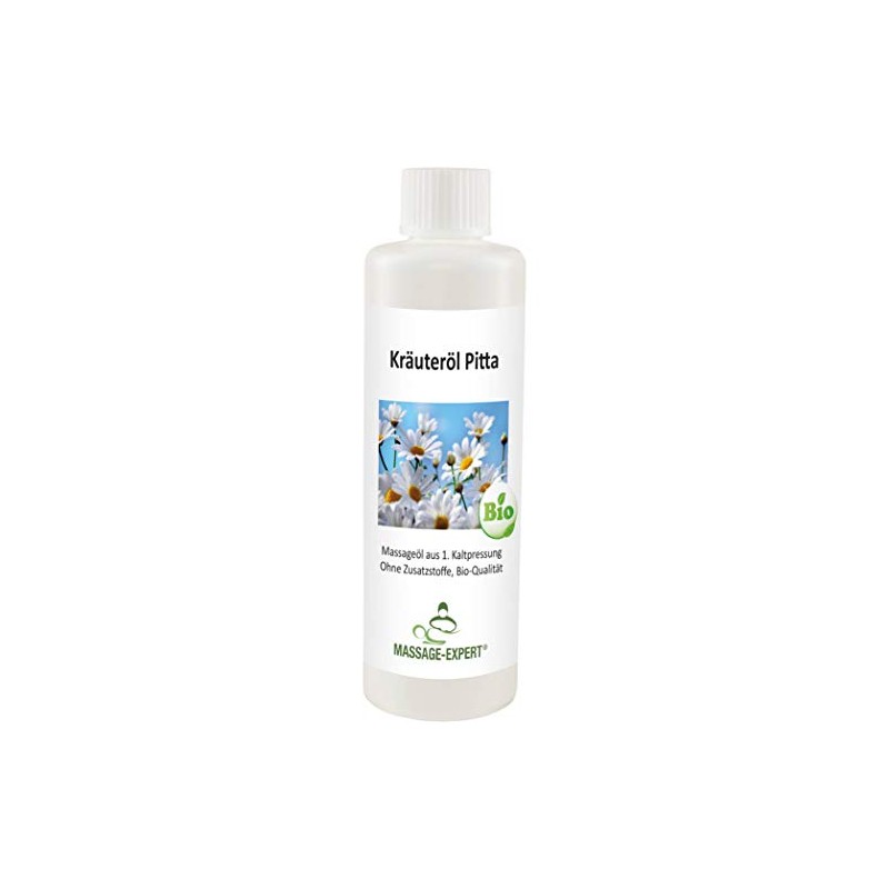 MASSAGE-EXPERT Pitta Ayurveda Herbal Oil First Cold Pressure 250ml