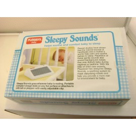 HASBRO PLAYSKOOL 1987 PLAYSKOOL SLEEPY SOUNDS HELPS SOOTHE & COMFORT BABY TO SLEEP NEW IN BOX