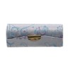 Pale Blue Lipstick Case with Brocade Design