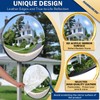 Narremcoy 20" HD Acrylic Convex Mirror - 160 Adjustable Wide