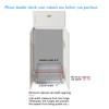 DINDON Pull Out Cabinet Organizer, (11" W x 21" D)